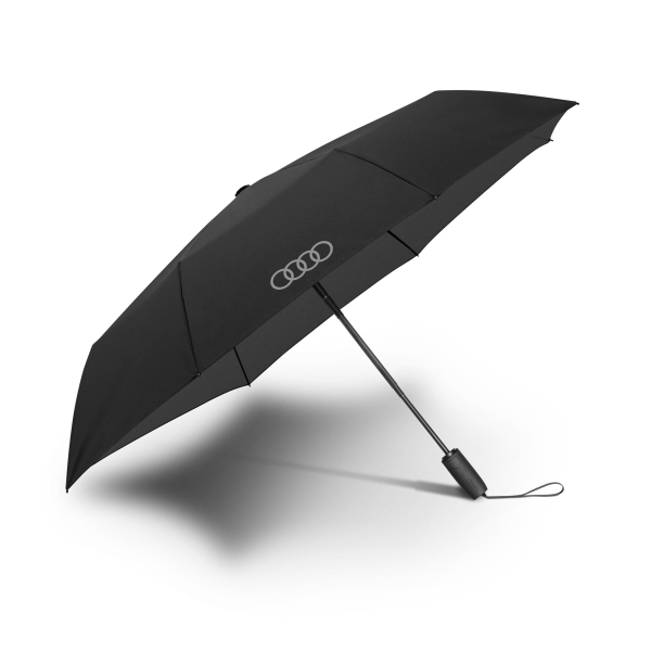 Audi Taschenschirm, schwarz