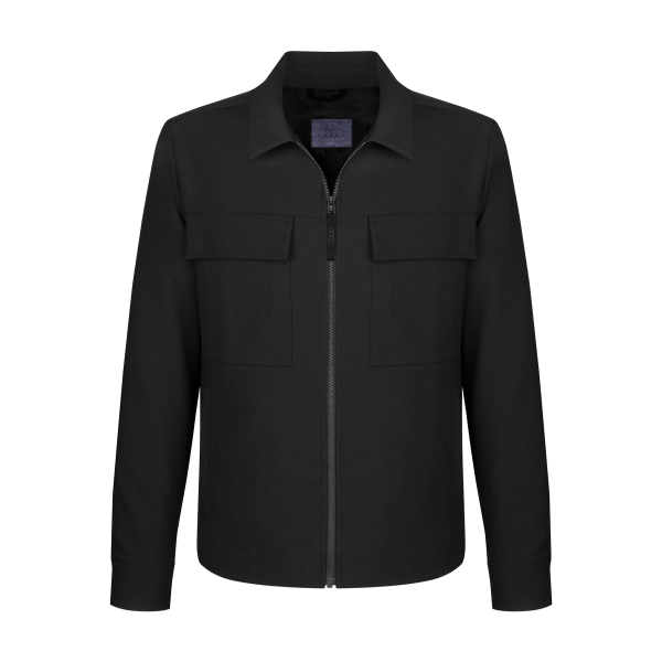 Audi Tec-Blouson, Herren, schwarz
