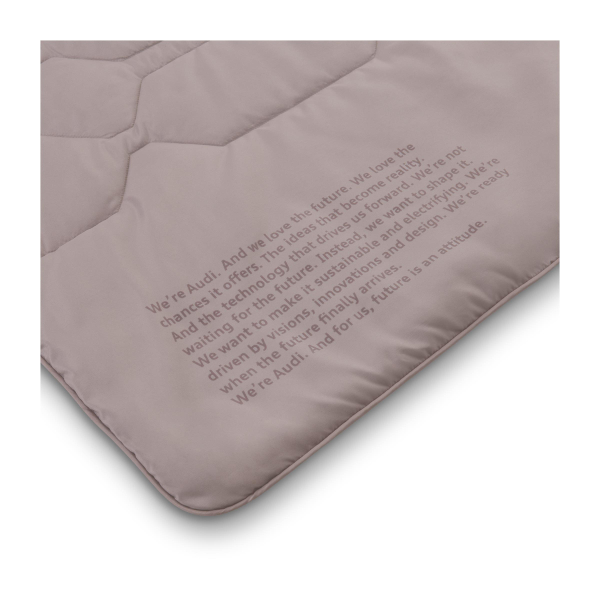 Audi Outdoordecke, orange-hellbraun