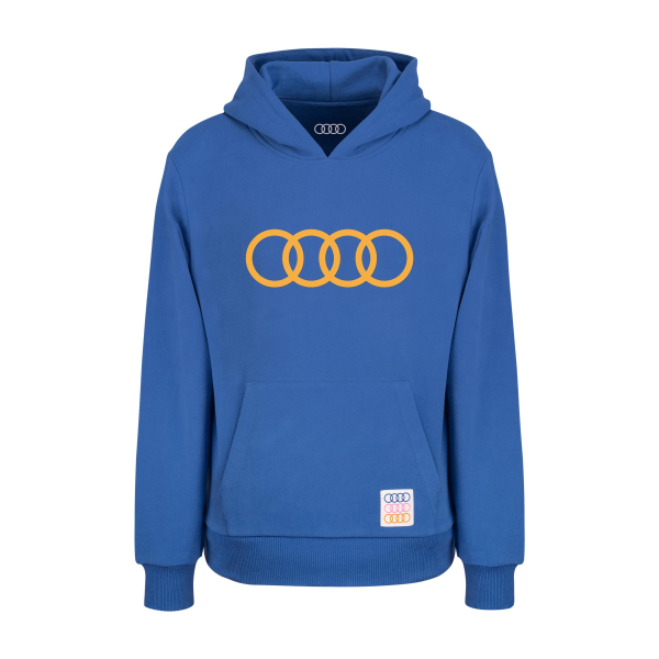 Audi Hoodie, Kinder, blau