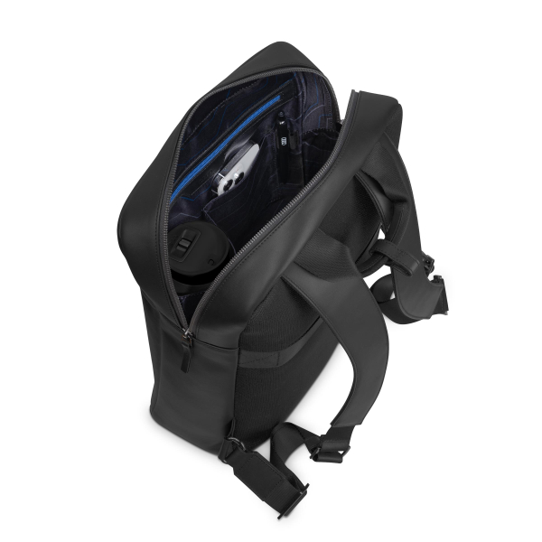 Audi Rucksack Leder, schwarz