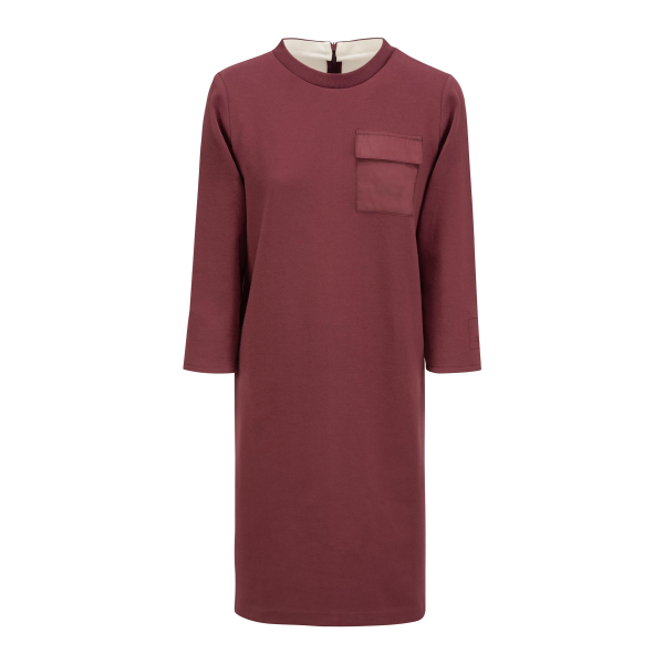 Audi Sweatkleid, Damen, bordeaux