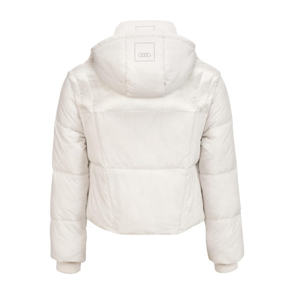 Audi Pufferjacke 4 in 1, Damen, creme