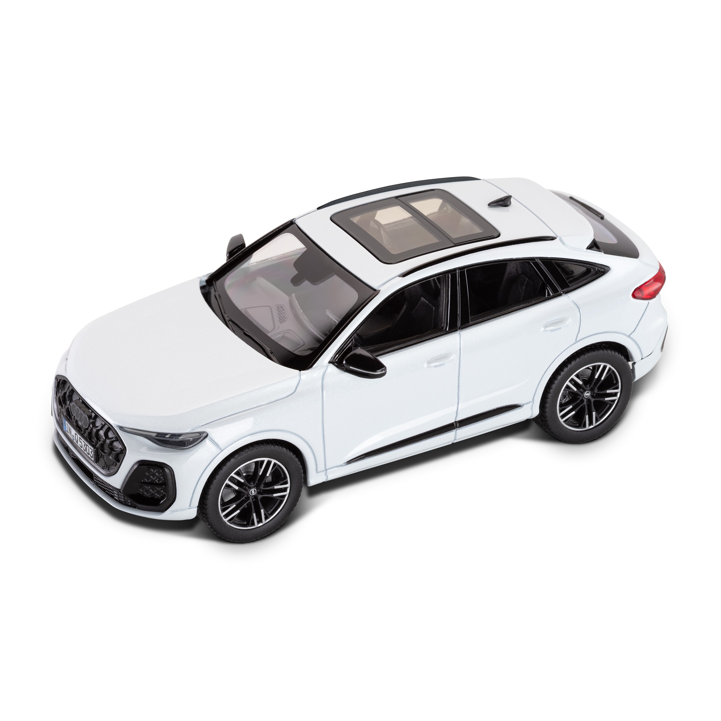 Audi Q5 Sportback 1:43, Glacier White | Series-production