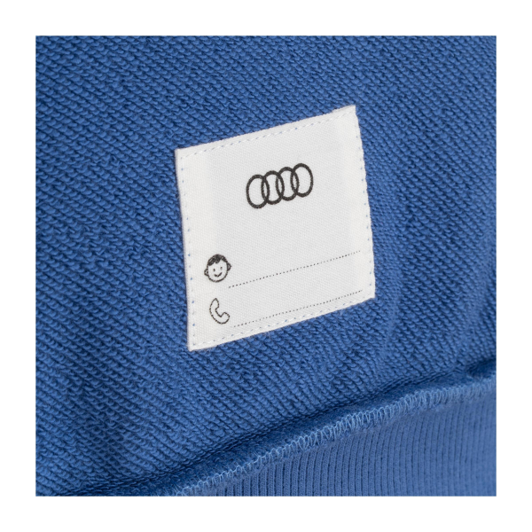 Audi Hoodie, Kinder, blau