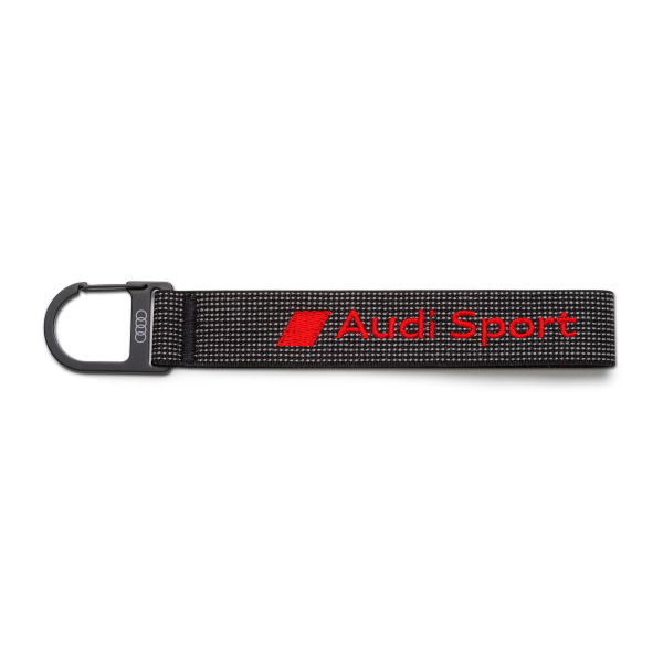 Audi Sport Schlüsselanhänger Schlaufe, schwarz