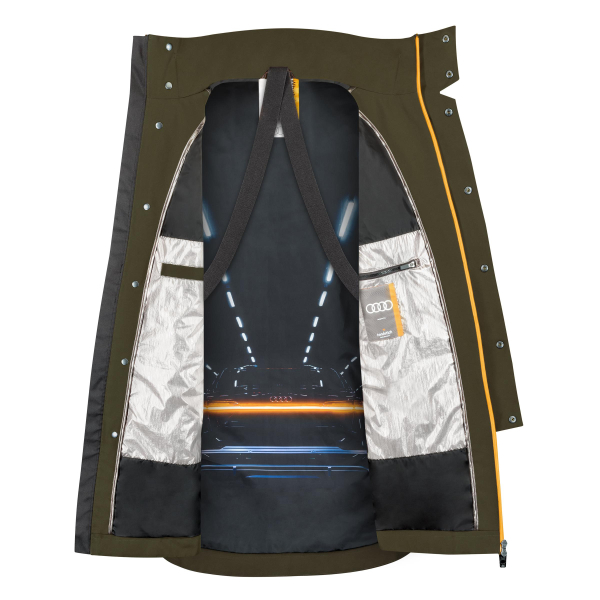 Audi Parka, Herren, olivgrün