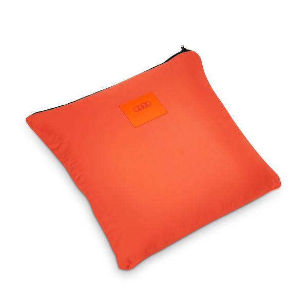 Audi Outdoordecke, orange-hellbraun