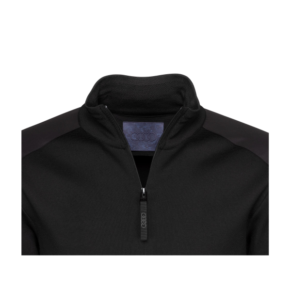 Audi Tec-Jacke, Herren, schwarz.