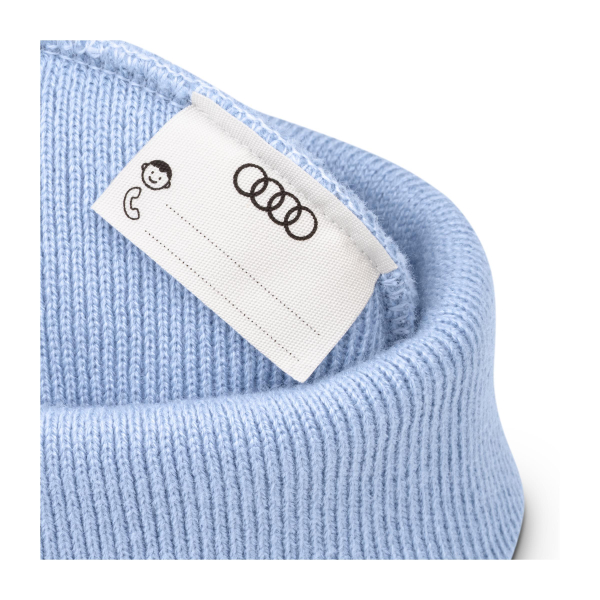 Audi Beanie, Kleinkinder, hellblau