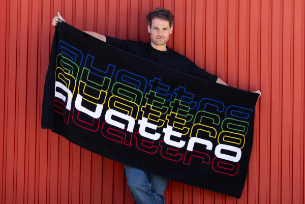 quattro pulse Strandlaken, schwarz