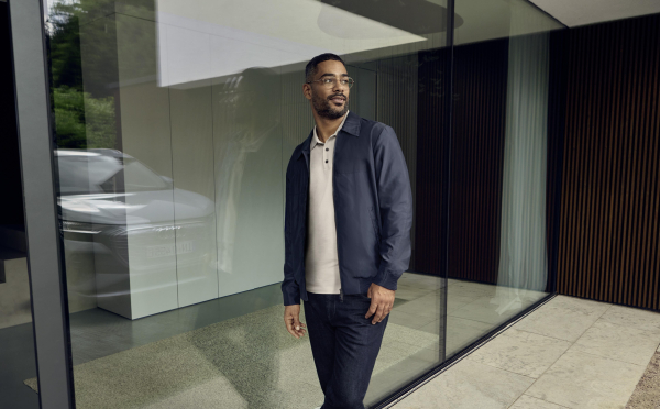 Audi Blouson, Herren, grau