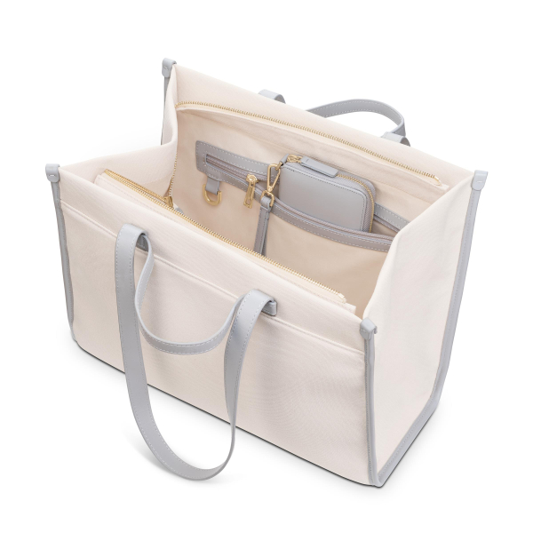 Audi Shopper, Damen, creme/grau