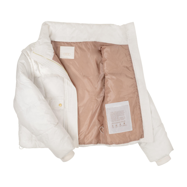 Audi Pufferjacke 4 in 1, Damen, creme