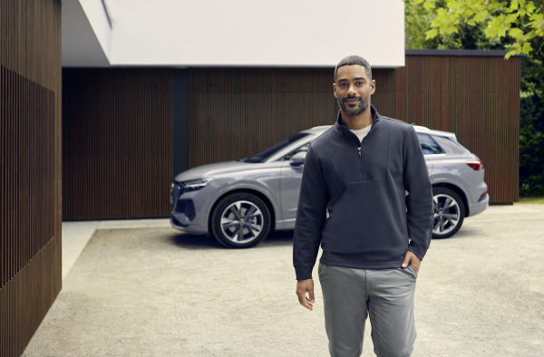 Audi Sweatshirt, Herren, dunkelgrau