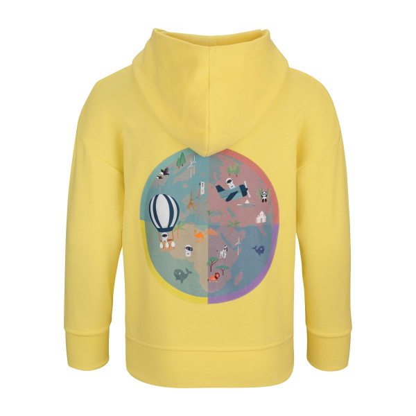 Audi Hoodie ADUI, Kinder, gelb