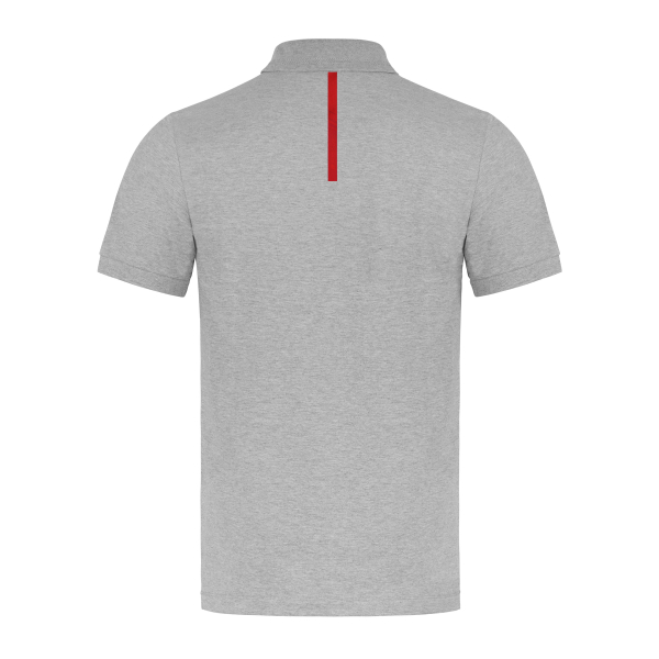 Audi Sport Poloshirt, Herren, grau melange