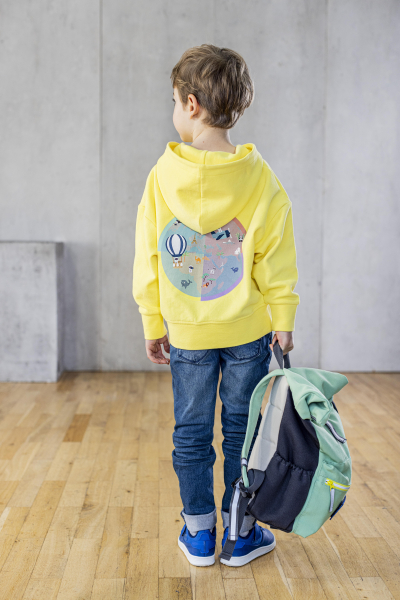 Audi Hoodie ADUI, Kinder, gelb