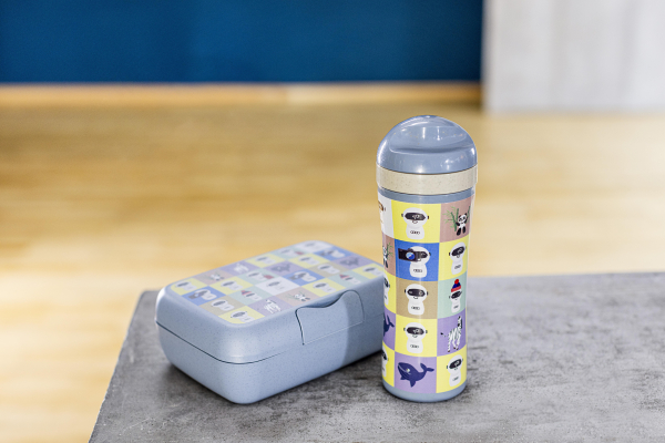 Audi Trinkflasche ADUI, Kinder, blau