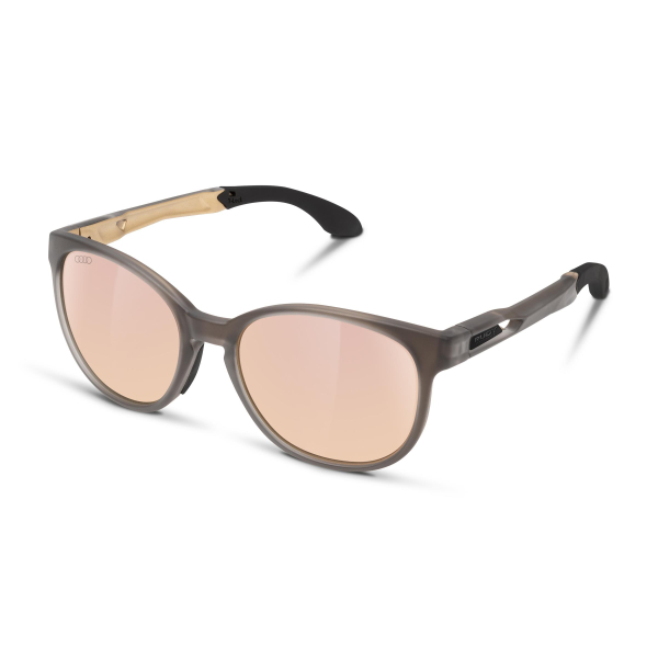 Audi Sonnenbrille, hellbraun/gold
