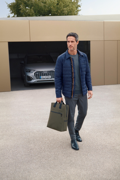 Audi Hemdjacke, Herren, navy