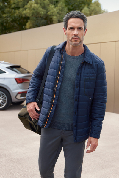 Audi Hemdjacke, Herren, navy