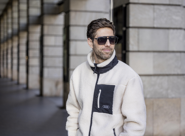 Audi Kaipola ´86 Fleecejacke, unisex, offwhite