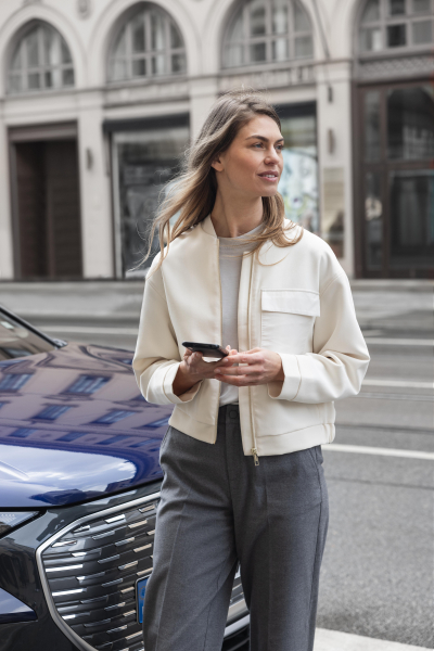 Audi Blouson, Damen, creme