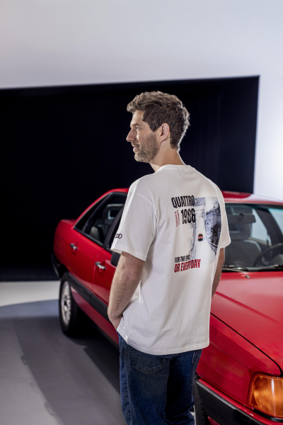 Audi Kaipola ´86 T-Shirt, unisex, weiß