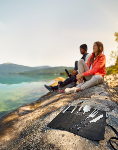 Audi Besteckset, schwarz