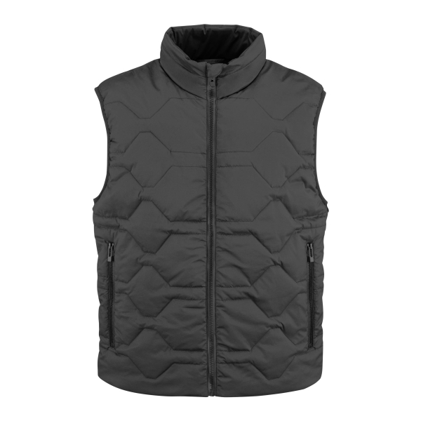 Audi Steppweste, Herren, schwarz
