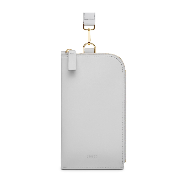 Audi Smartphone Etui Leder, Damen, grau