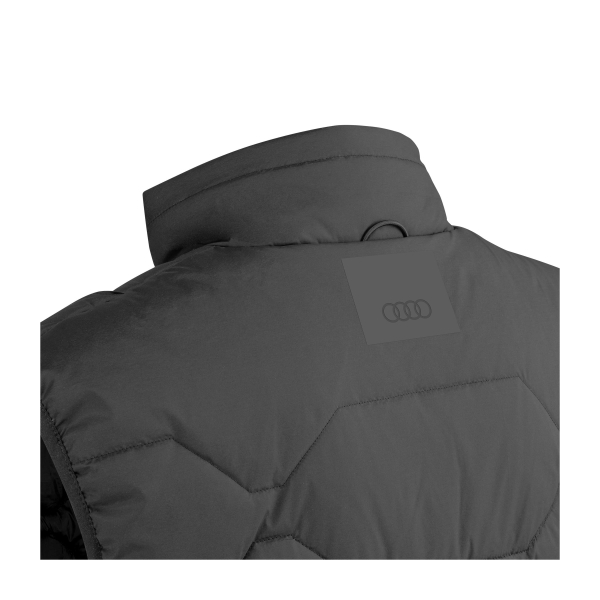 Audi Steppweste, Herren, schwarz