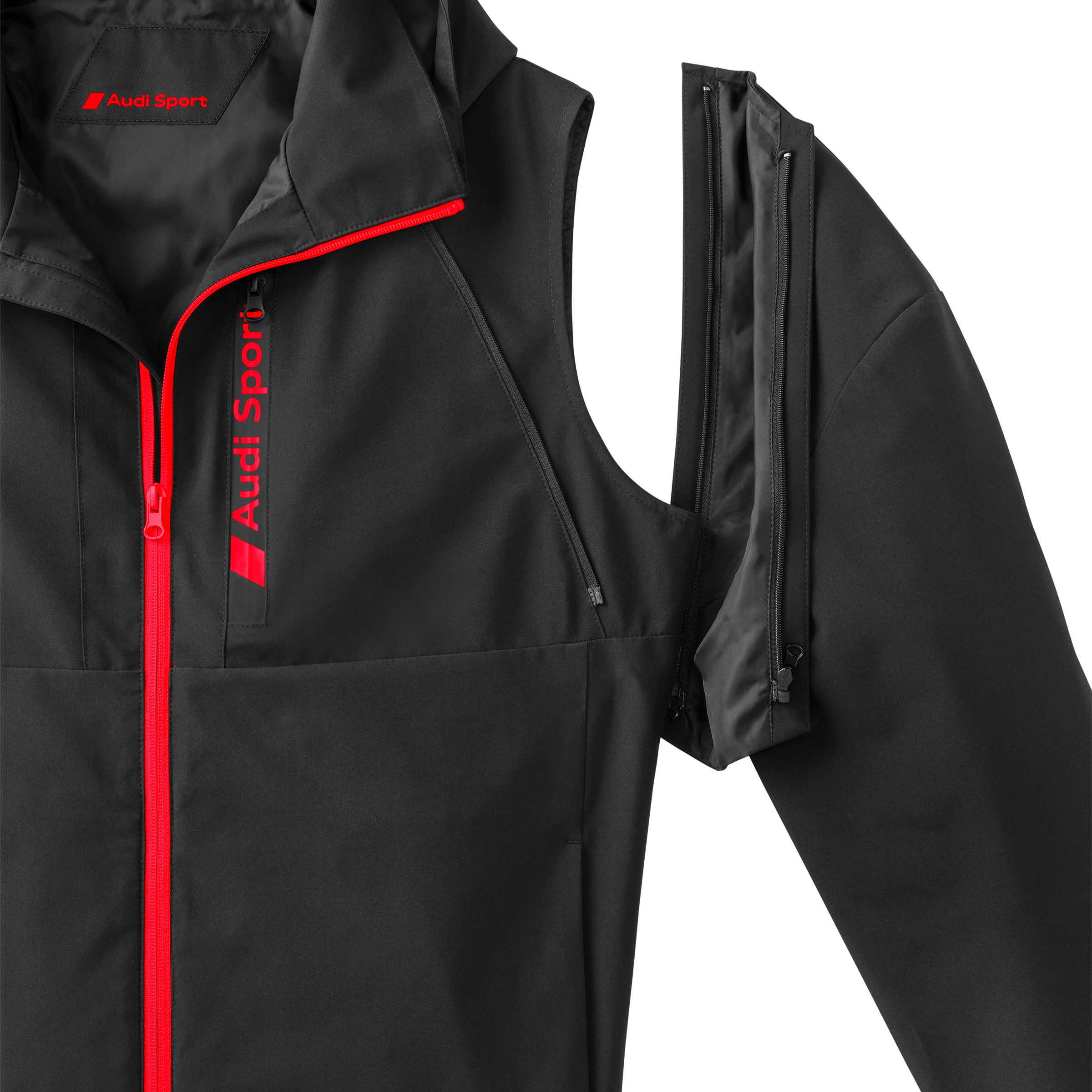 Audi Sport Zipoffjacket, Mens, black | Jackets u0026 pullovers | Men | Clothing  | Categories | Audi collection Shop