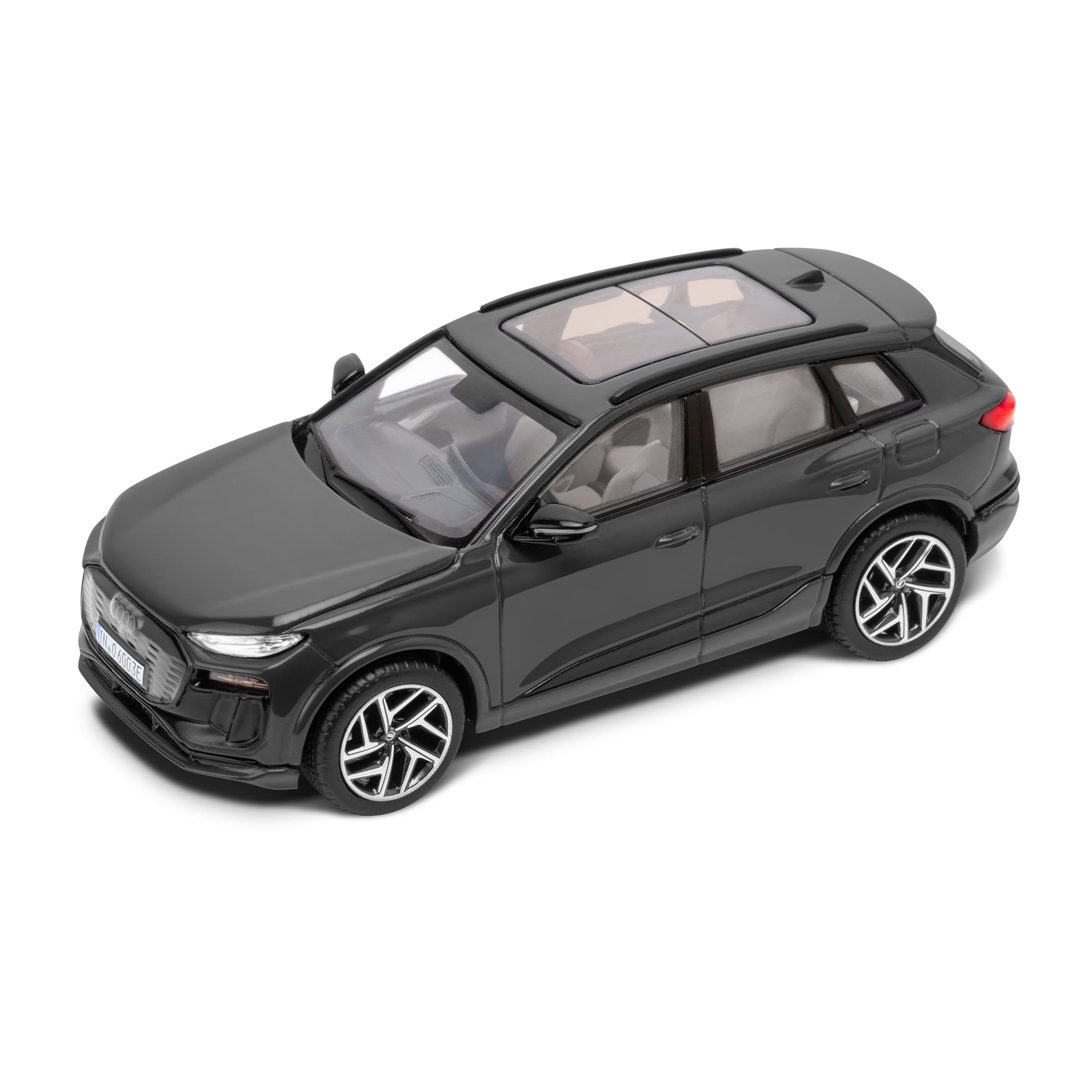 Audi Q6 etron, grey, 143 Seriesproduction models Model
