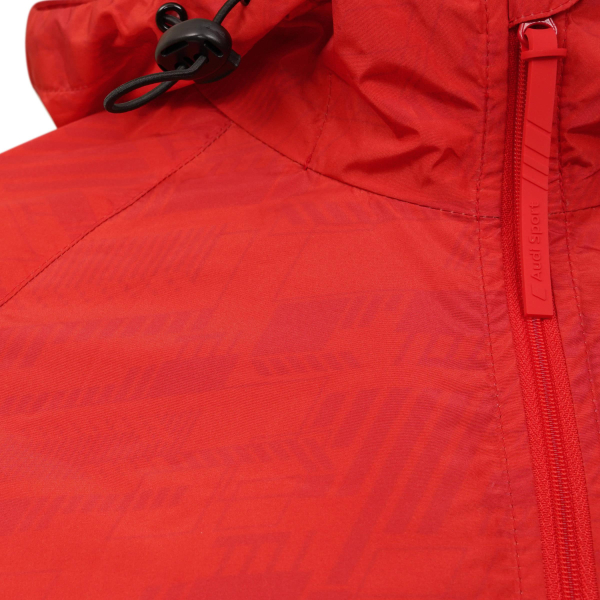 Audi Sport Rainjacket, Unisex, rot