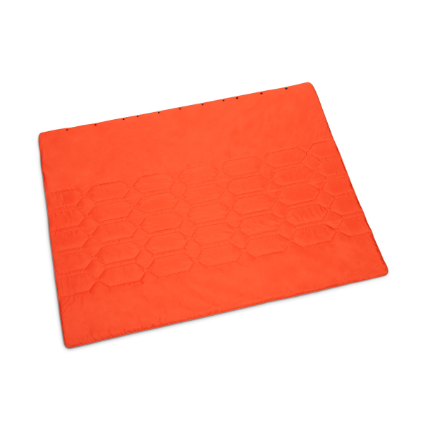 Audi Outdoordecke, orange-hellbraun