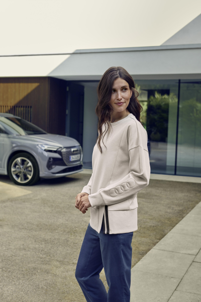 Audi Sweatshirt, Damen, natur