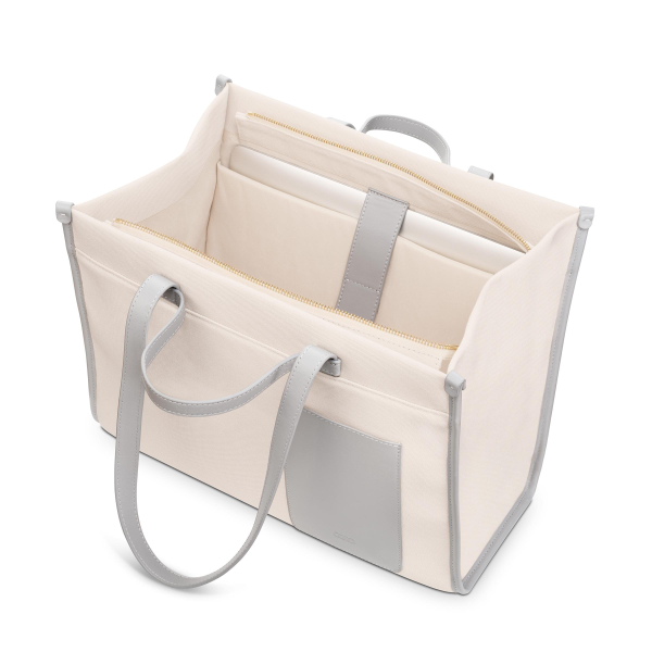 Audi Shopper, Damen, creme/grau