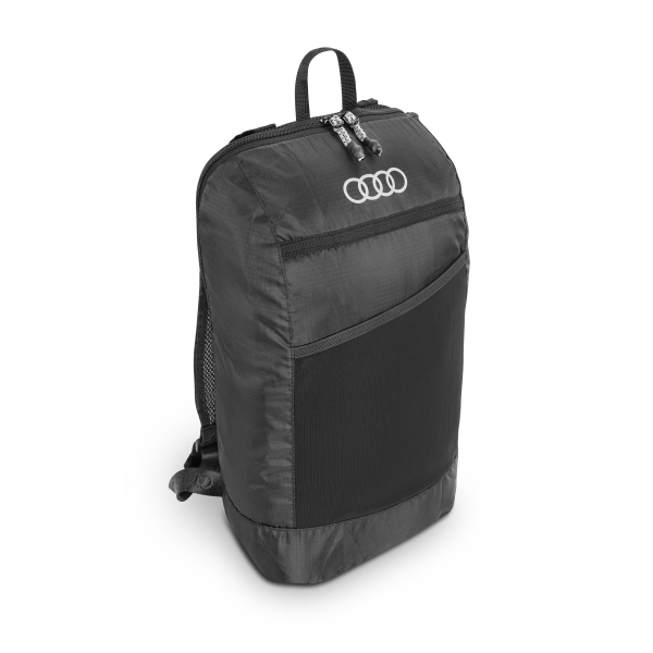 Audi Rucksack faltbar, schwarz
