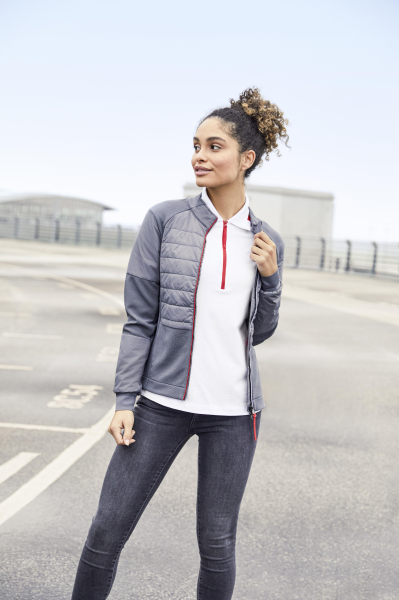 Audi Sport Hybridjacke, Damen, grau