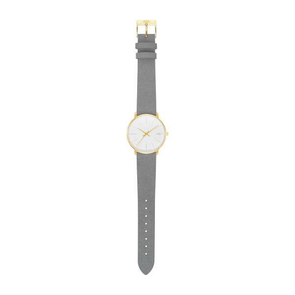 Audi Uhr, Damen, gold/weiß/grau