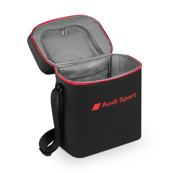Audi Sport Kühltasche, schwarz/rot