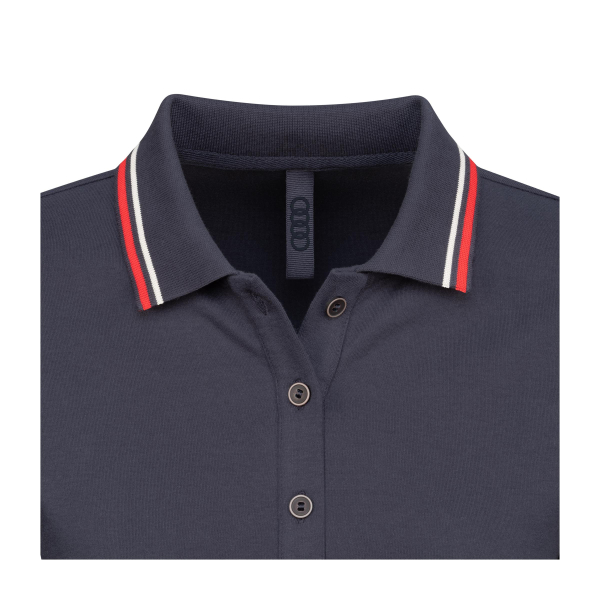 Audi Poloshirt, Damen, dunkelgrau