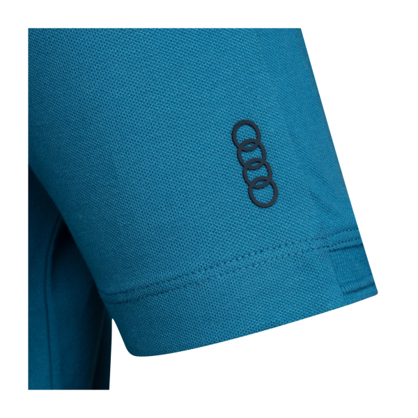 Audi Poloshirt, Herren, türkis