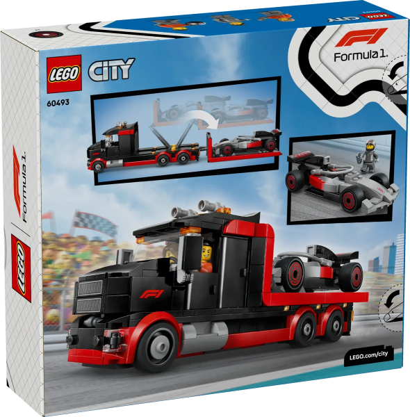 Lego City Audi F1® gr/rot/sw mit F1® D. Truck sw
