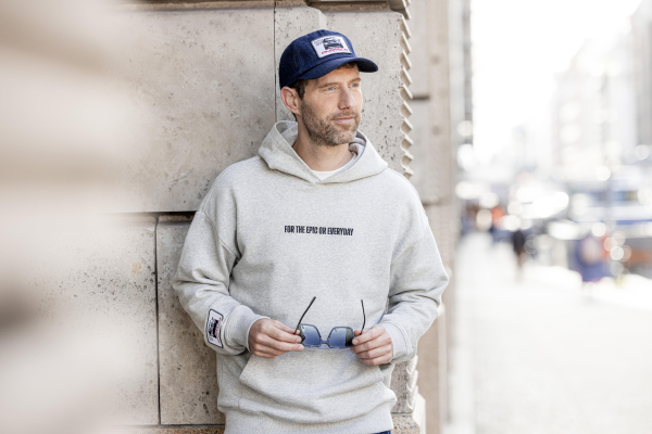 Audi Kaipola ´86 Hoodie, unisex, hellgrau