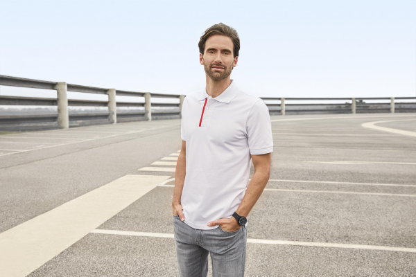 Audi Sport Poloshirt, Herren, weiß