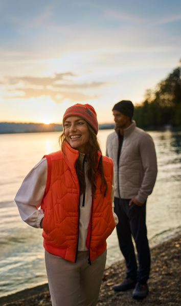Audi Hybridjacke, Damen, orange