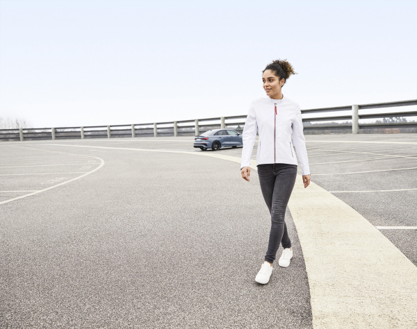 Audi Sport Softshelljacke, Damen, weiß